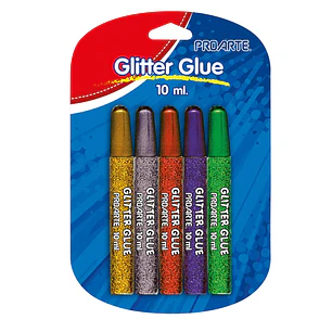 Bli.Glitter Glue Proarte 5 Colores 10Ml L
