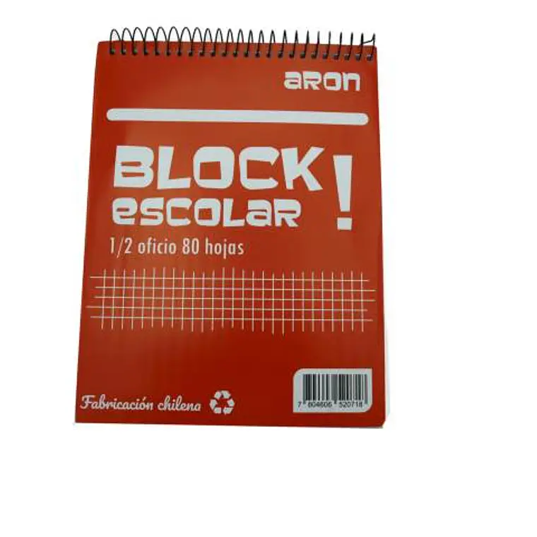 Block Aronescolar Espiral 7Mm 1