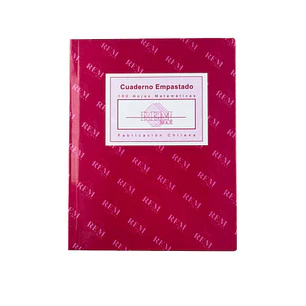 Cuaderno Empastado Matematica 100Hjs Rem