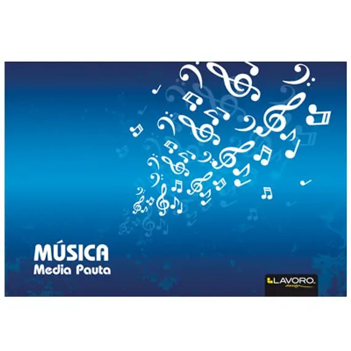 Cuaderno Musica 1/2 Pauta 10 Hjs Lavoro 1