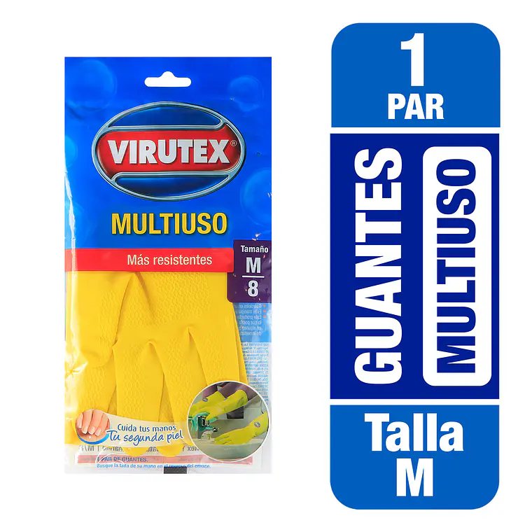 GUANTE MULTIUSO M - CLASICA PAR VTX 1