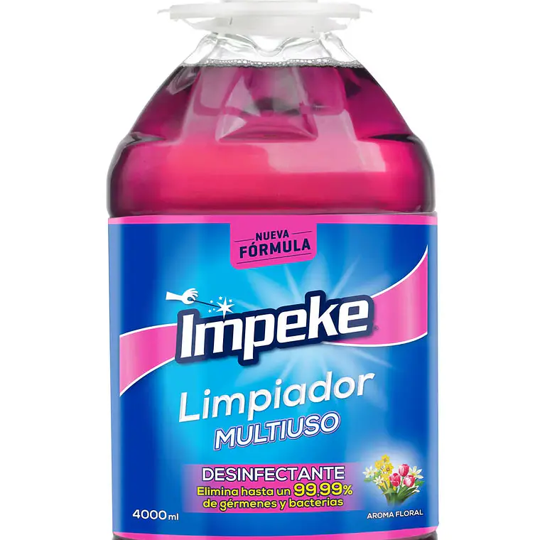LIMPIADOR SUPERF AROMA FLORAL 4000 ML IMPEKE 1