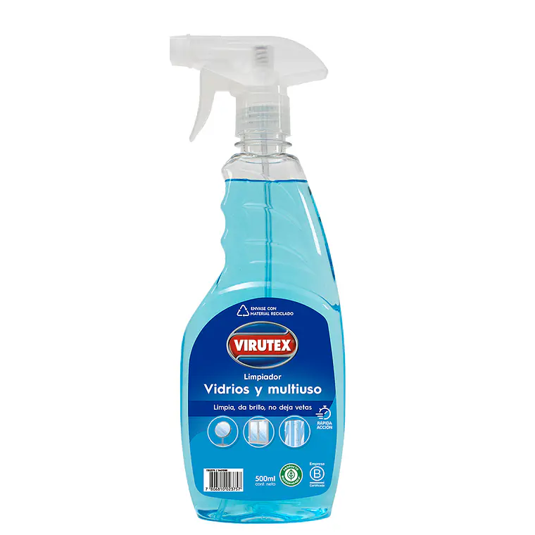 LIMPIAVIDRIO MULTIUSO C/GATILLO 500 CC VIRUTEX 1