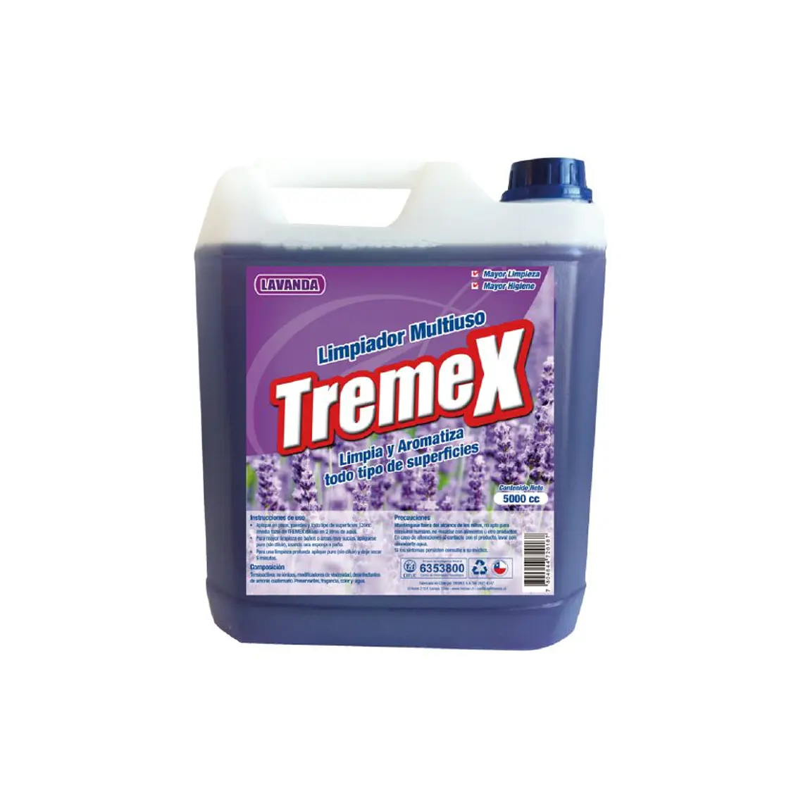 LIMPIAPISO TREMEX 5 LTS LAVANDA 1