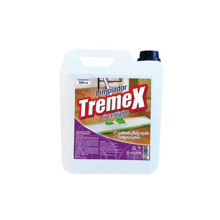 LIMPIADOR PISO FLOTANTE 5 LT TREMEX 1
