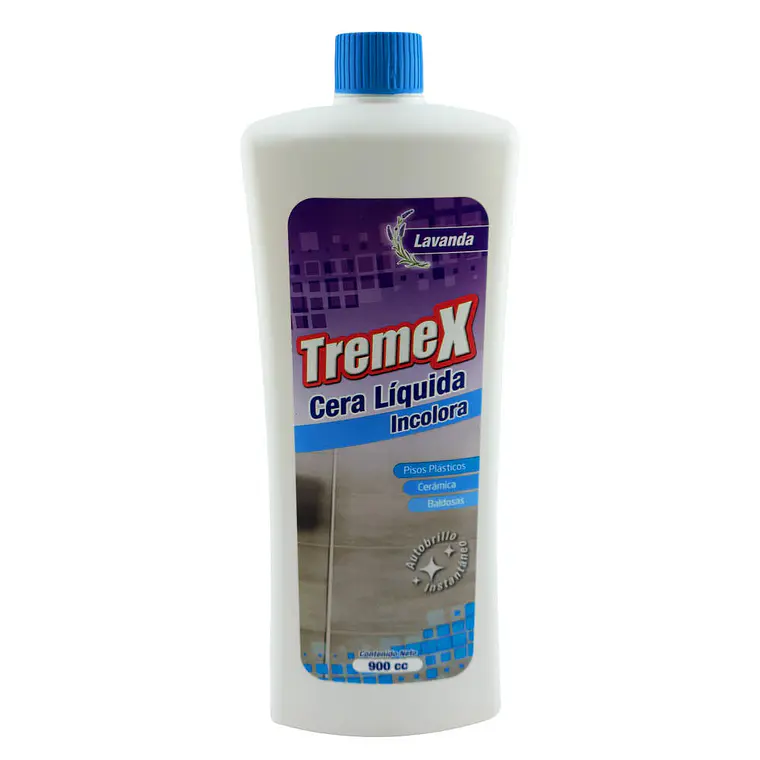 CERA LIQUIDA INCOLORA 900CC TREMEX 1