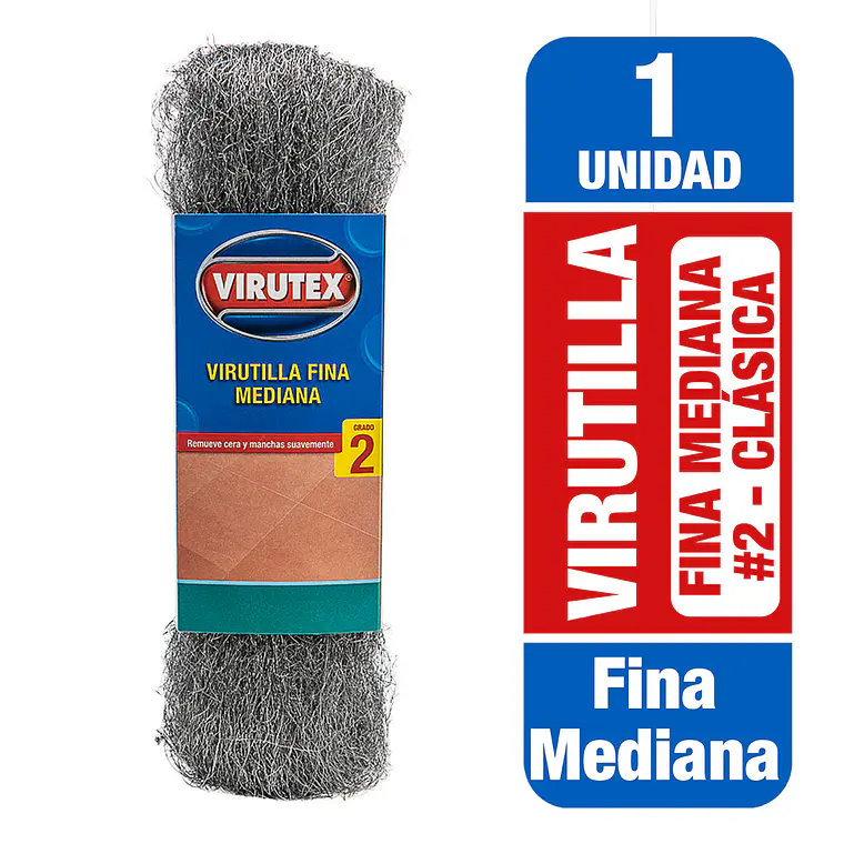 VIRUTILLA FINA MED N 2 - VTX 1