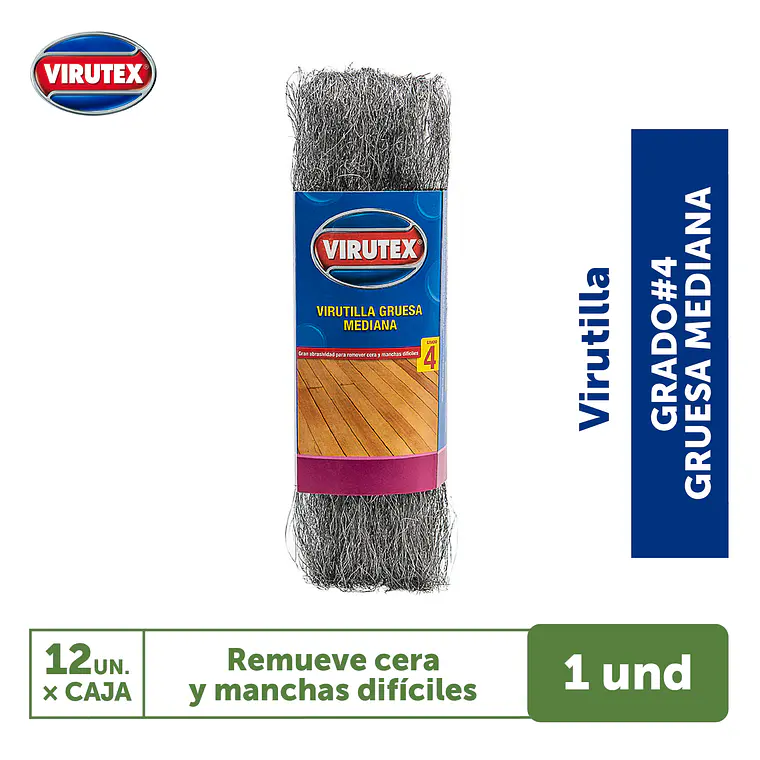 VIRUTILLA GRUESA MED N 4 - VTX 1