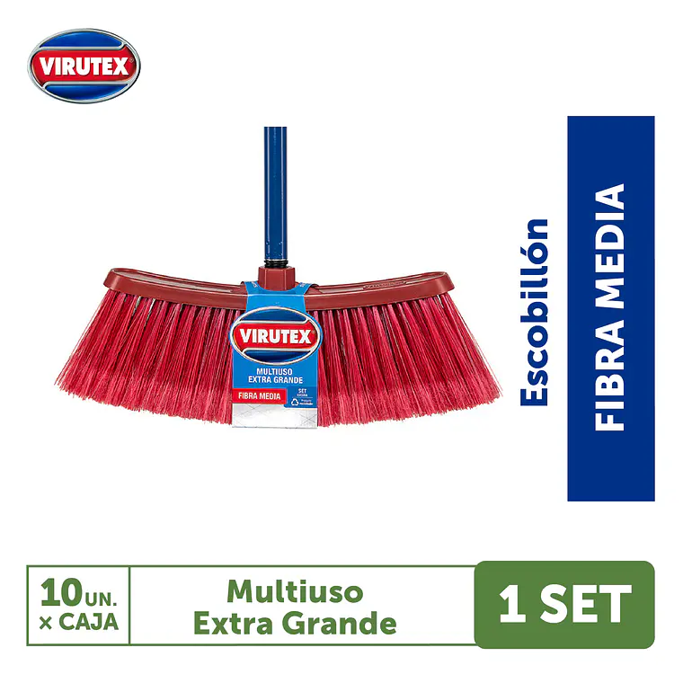 ESCOBILLÓN MULTIUSO EXTR A GRANDE ROJO 1
