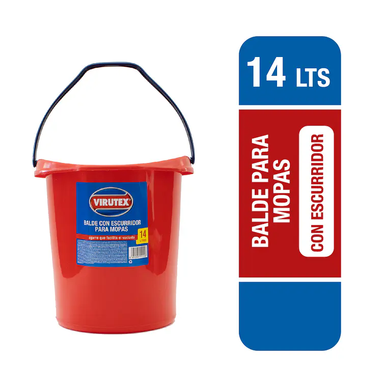 BALDE ESCURRIDOR VIRUTEX 14 LTS 1