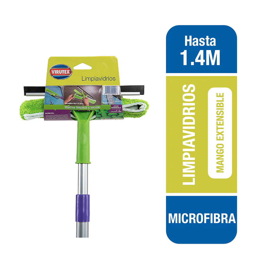 LIMPIA VIDRIOS SET CREATIVA VIRUTEX 1