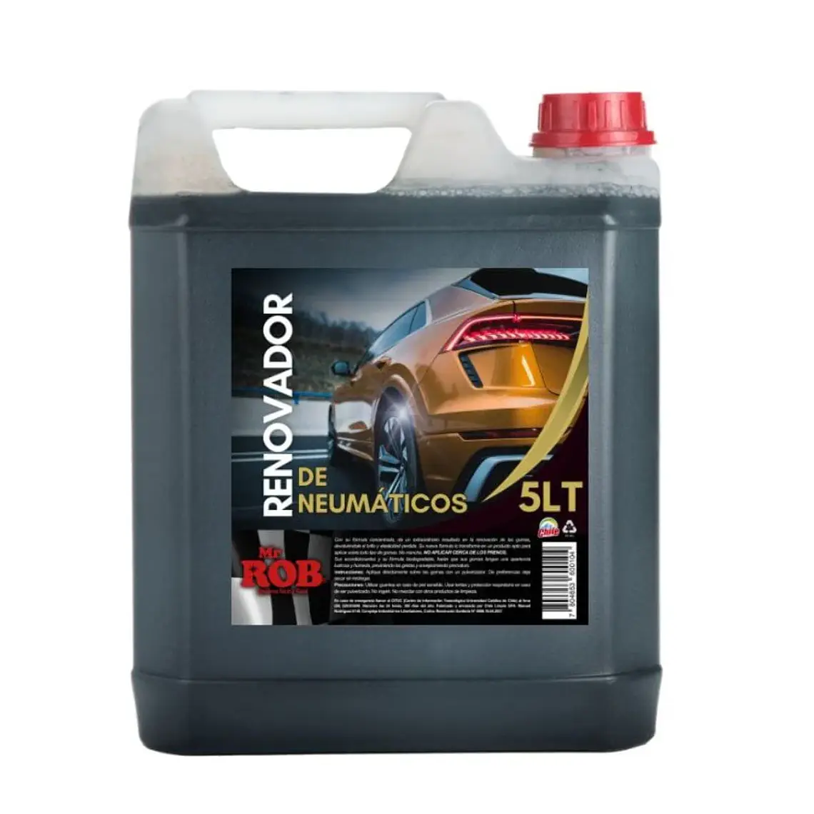 RENOVADOR DE GOMAS (NUEVA FORMULA) 5000 ML MR ROB 1