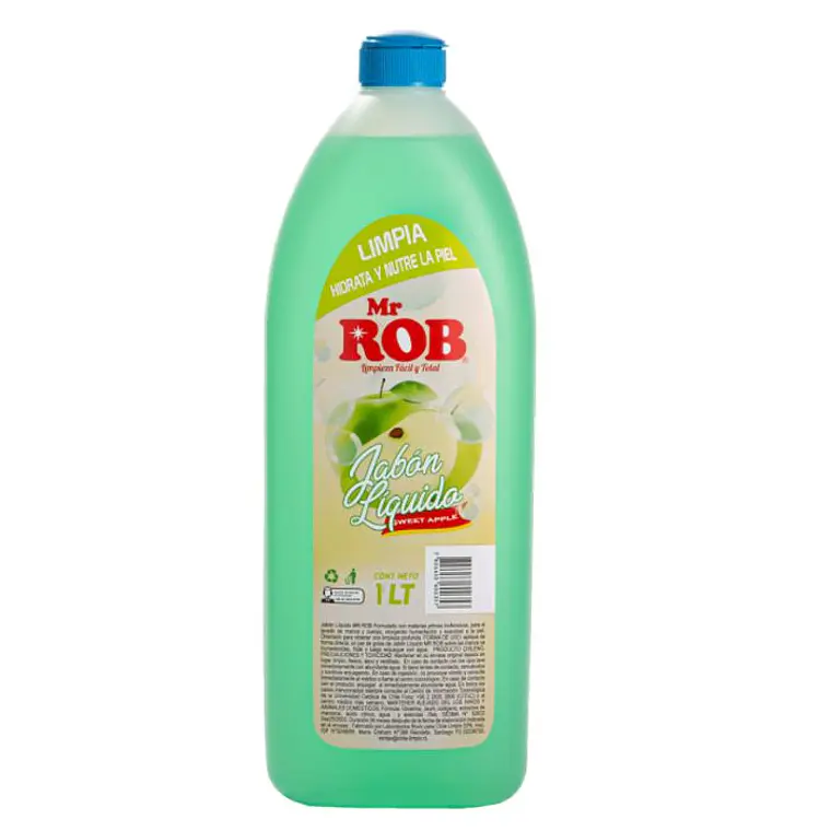 JABON LIQUIDO MANZANA 1LT MR ROB 1