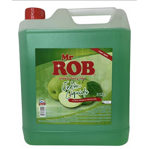 JABON LIQUIDO MANZANA 5000 ML MR ROB