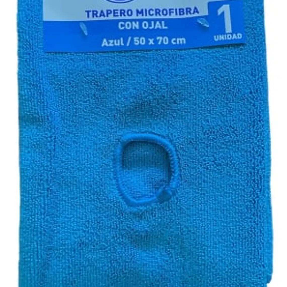 TRAPERO MICROFIBRA COJAL 50X70 AZUL VIRUTEX 1