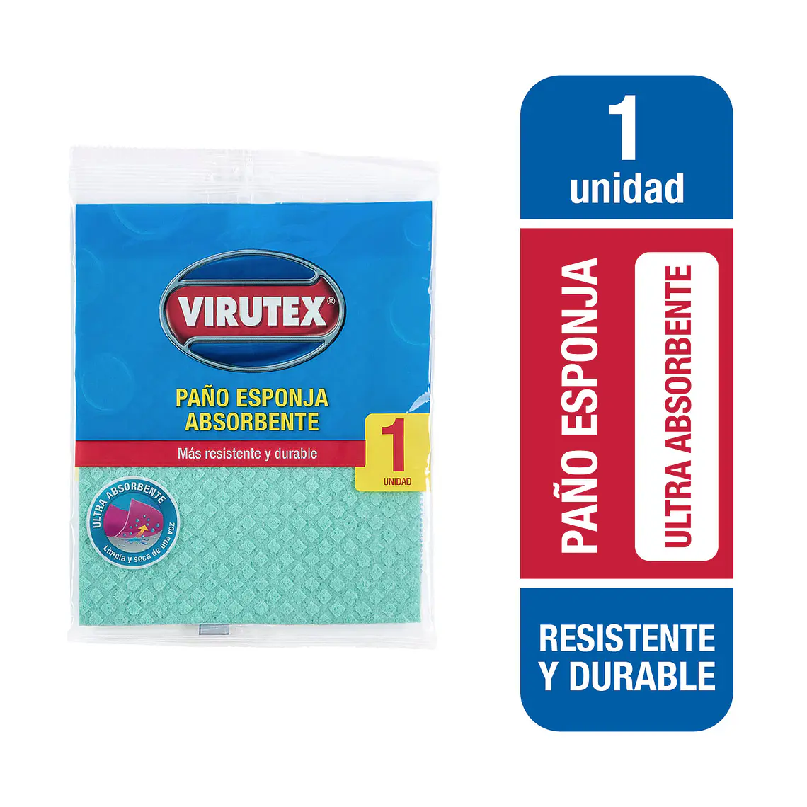 PANO ESPONJA 1 UN ULTRA ABSORBENTE - VTX 1