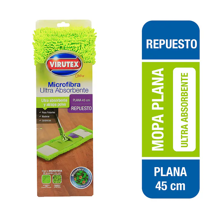 MOPA REDONDA ALGODON - VIRUTEX 1