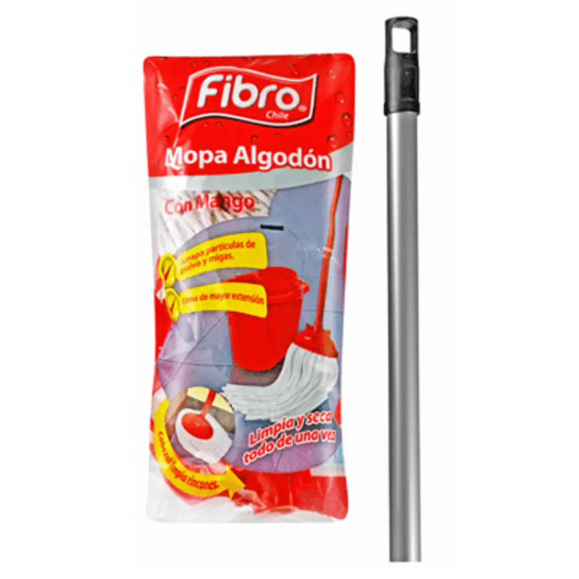MOPA DE ALGODON CON MANGO FIBRO 1