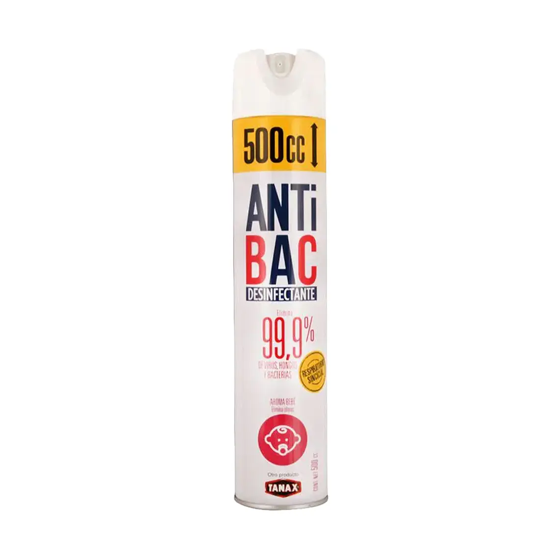 DESINFECTANTE ANTIBAC AROMA BEBE 500CC 1