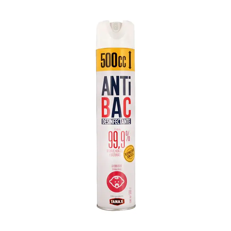 DESINFECTANTE ANTIBAC AROMA BEBE 500CC 1