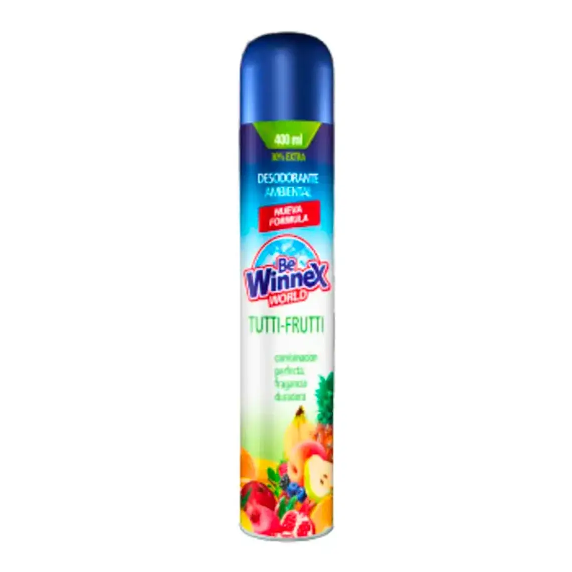 DESODORANTE AMBIENTAL WINNEX 400ML AROMA TUTTI FRUTI 1