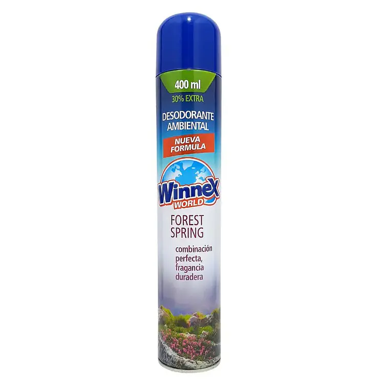 DESODORANTE AMBIENTAL WINNEX 400 ML FORES SPRINGL 1