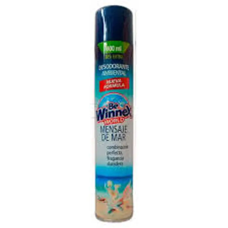 DESODORANTE AMBIENTAL WINNEX 400ML MENSAJE DEL MAR 1