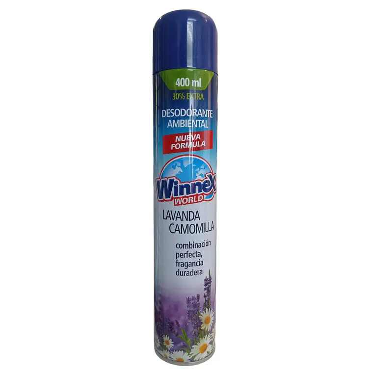 DESODORANTE AMBIENTAL WINNEX 400CC LAVANDA 1