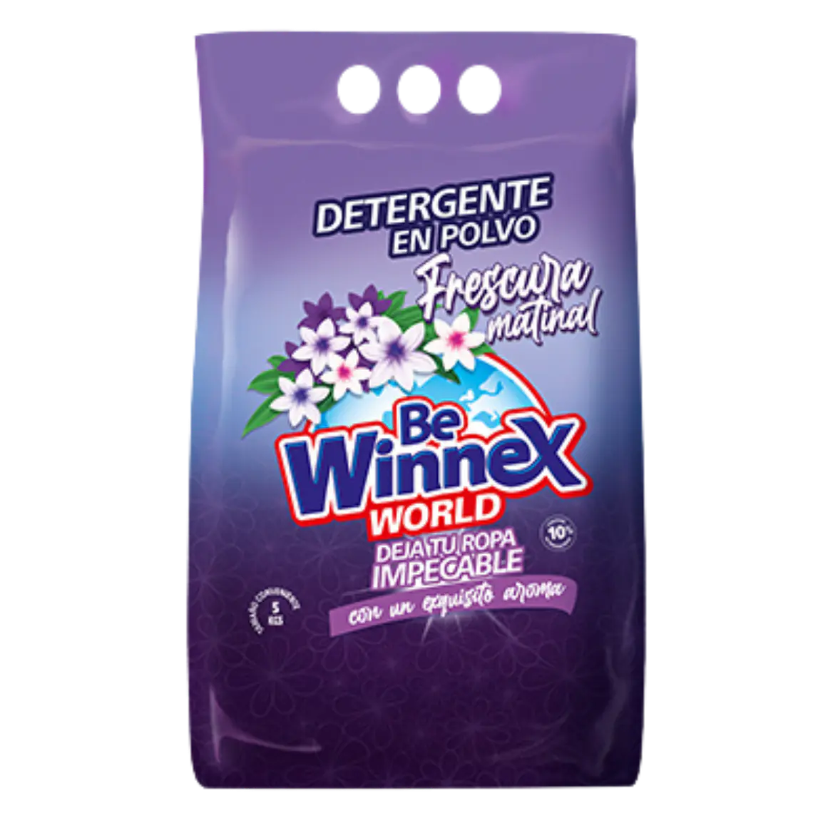 DETERGENTE EN POLVO 2.5KL WINNEX AROMA LAVANDA 1
