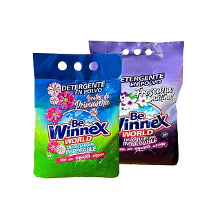 DETERGENTE EN POLVO 2.5KL WINNEX  X 8 UNID