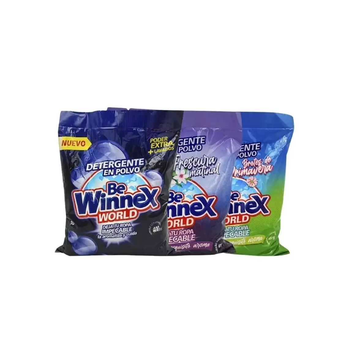 DETERGENTE EN POLVO 400GRS WINNEX 1