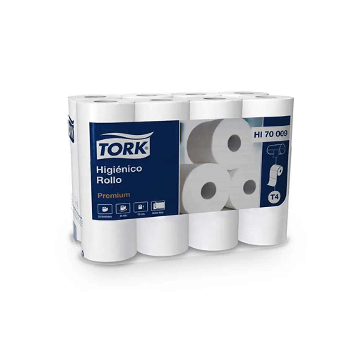 TORK PREMIUM HIGIENICO JUMBO D/H 12X160 MT 1