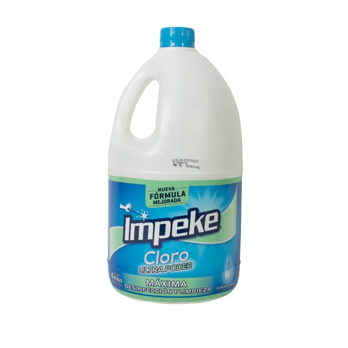CLORO CONCENTRADO FORTE 4000GR X4 - IMPEKE 1