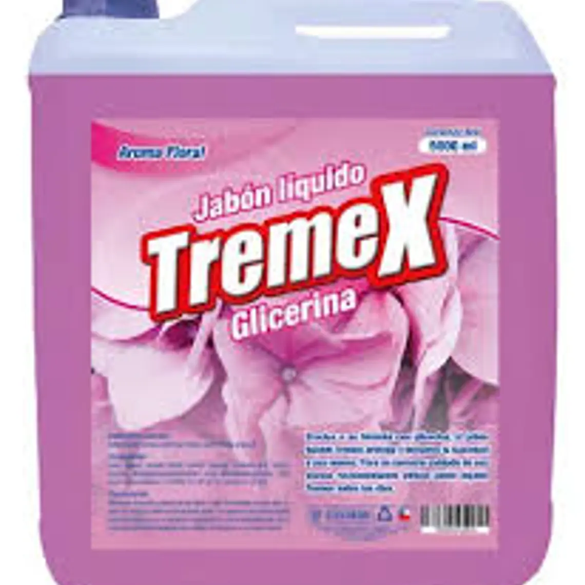JABON LIQUIDO TREMEX AROMA FLORAL 5 LT 1