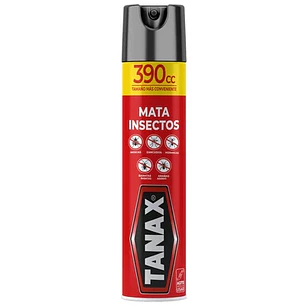 INSECTICIDA TANAX INSECTICIDA AEROSOL CASA Y JARDIN 390CC UNIDAD