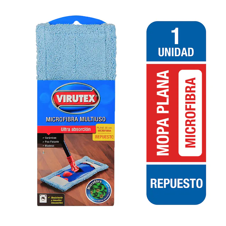 MOPA PLANA MICROFIBRA RPTO - VTX 1