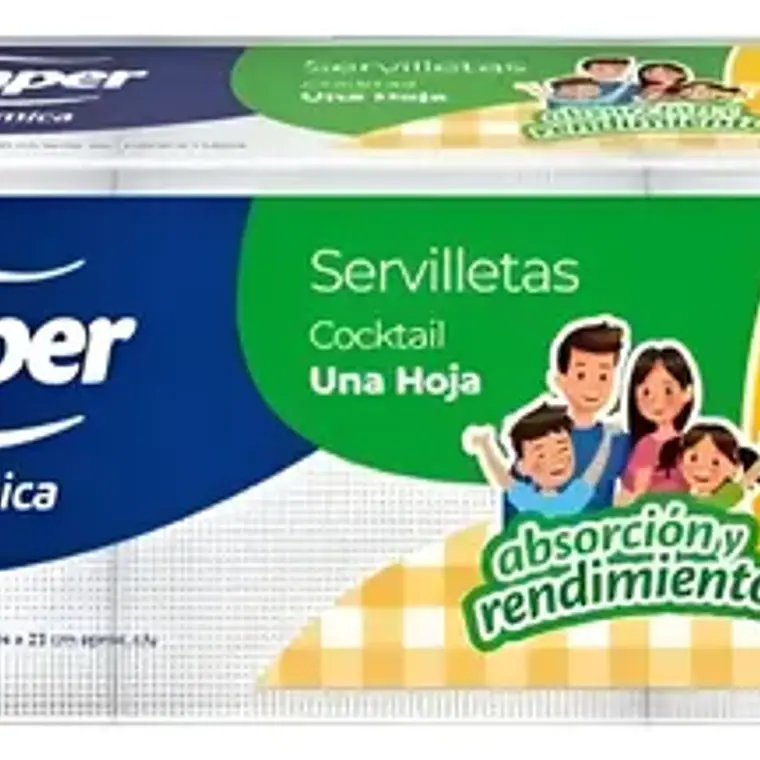 SERVILLETA COCTEL PROPAPER CAJA 12 PAQ X 300 UNID 1