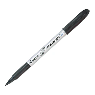 Marcador Cd+Dvd Extra Fino Negro Pilot