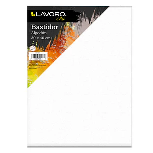 Bastidor Algodon 30 X 40 Cms Lavoro