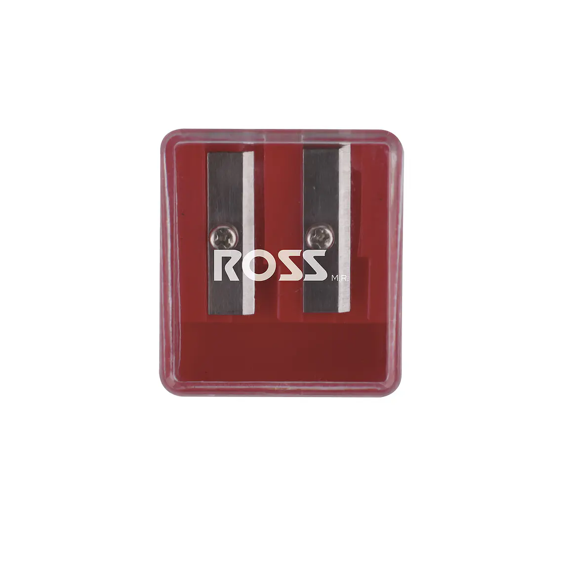 Sacapuntas Ross Plastico Doble Con Deposito 1