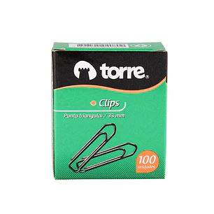 Clips Torre 1 Punta Redonda 33 Mm
