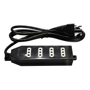 Alargador Electrico Macrotel 4 Posiciones 1.5M Negro