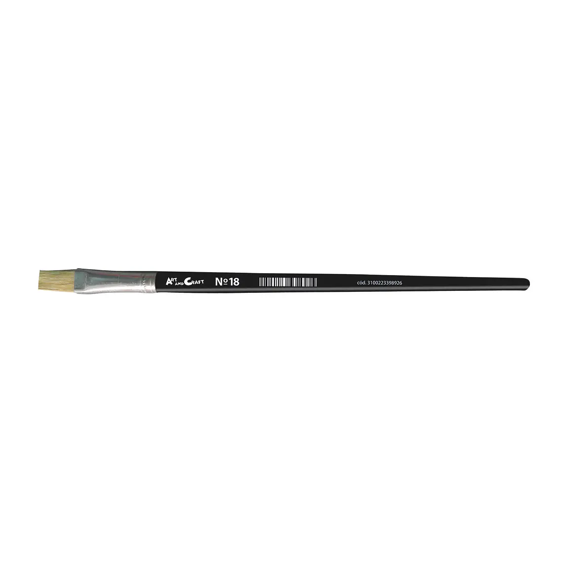 Pincel N18 Espatula Mango De Madera Art & Craf 1