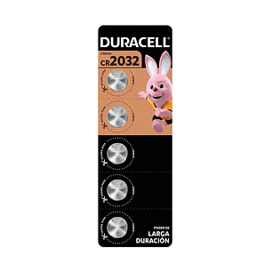 Pila Duracel Cr2032 Lithium 3V 5 Unidades