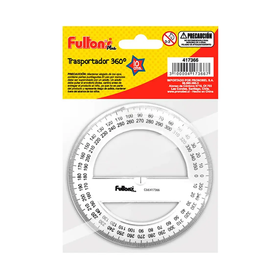 Transportador 360º 10 Cms Fultons 1