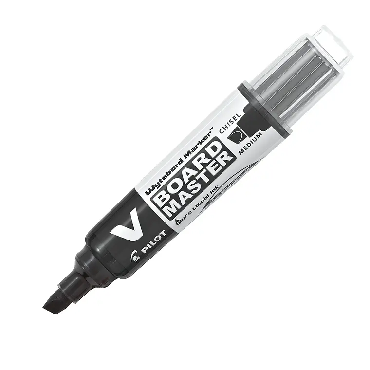 Marcador Pizarra V Board Master Biselado Negro Pilot 1