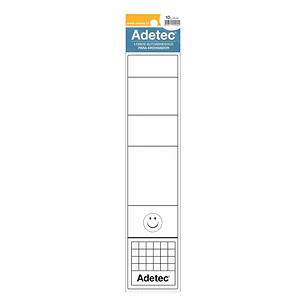 Lomo Adetec Ancho Blanco Pack 10 Unid