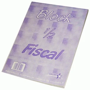 Block Apuntes Fiscalito 7Mm Roneo 80 Hjs. Halley