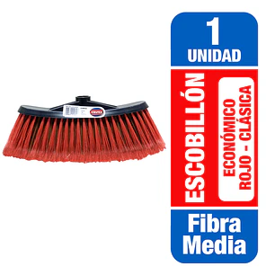 ESCOBILLON ROJO M/METALICO  VIRUTEX