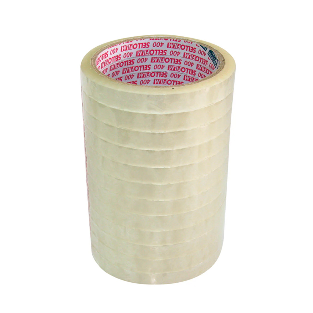 Cinta Adhesiva 45M X 12Mm - Opp - Cristal Sellocinta